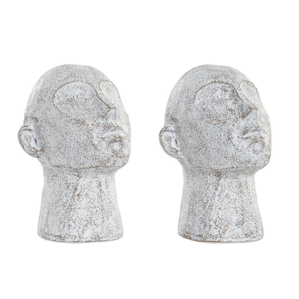 Fermalibri busto bianco