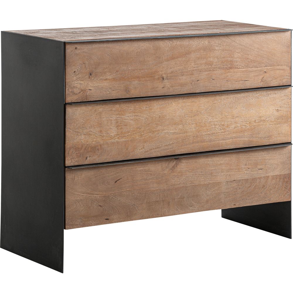 Mobile contemporaneo in legno e metallo elegante