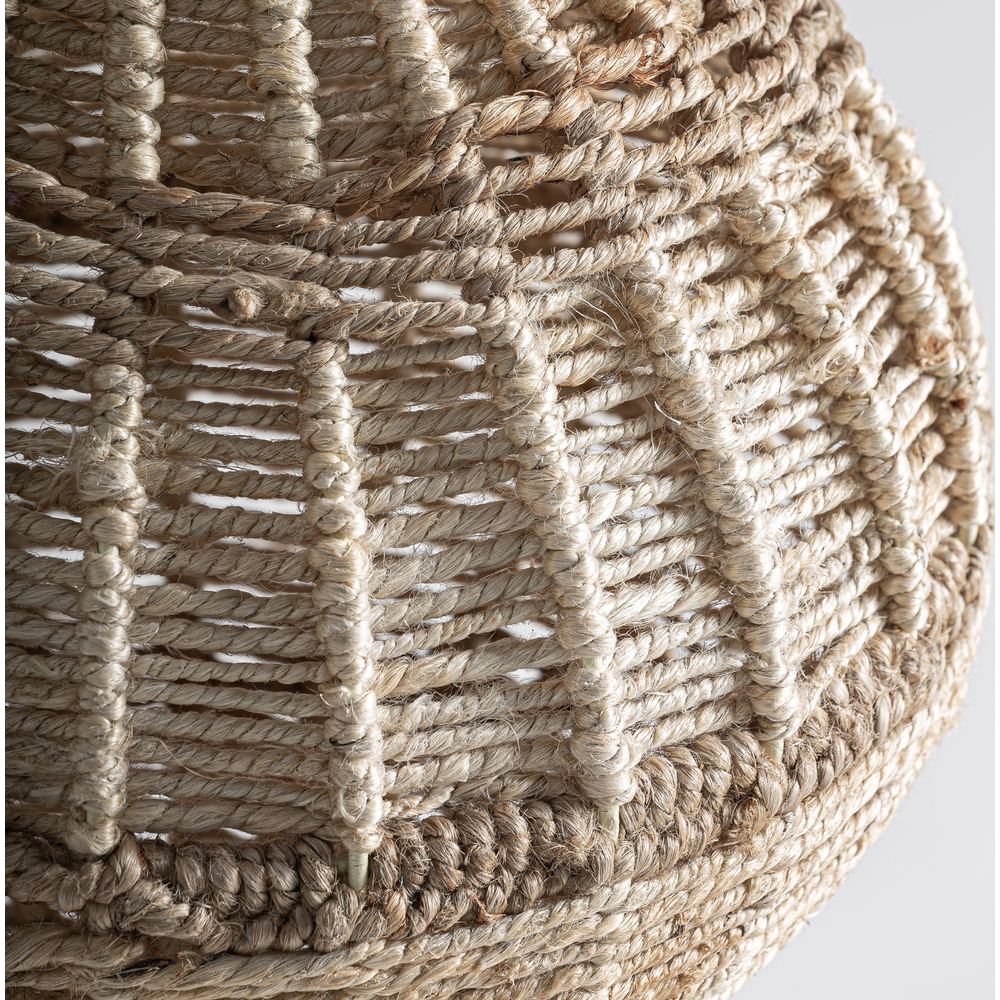 Paco Home Lampada Da Terra Moderna – Stile Boho Effetto Rattan – Soggiorno E Camera Da Letto – Bianco, Paralume Bianco 33 Cm - 2