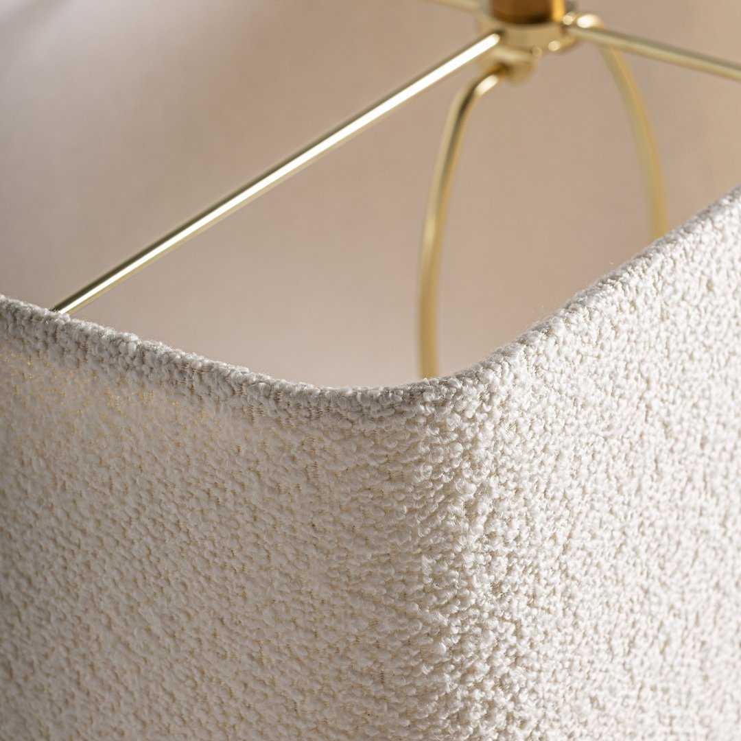 Lampada da tavolo Art Decò Bouclè