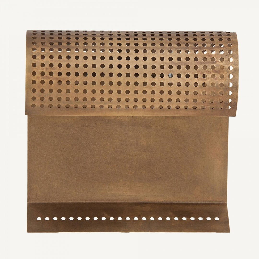 Lampada da parete metallo chic