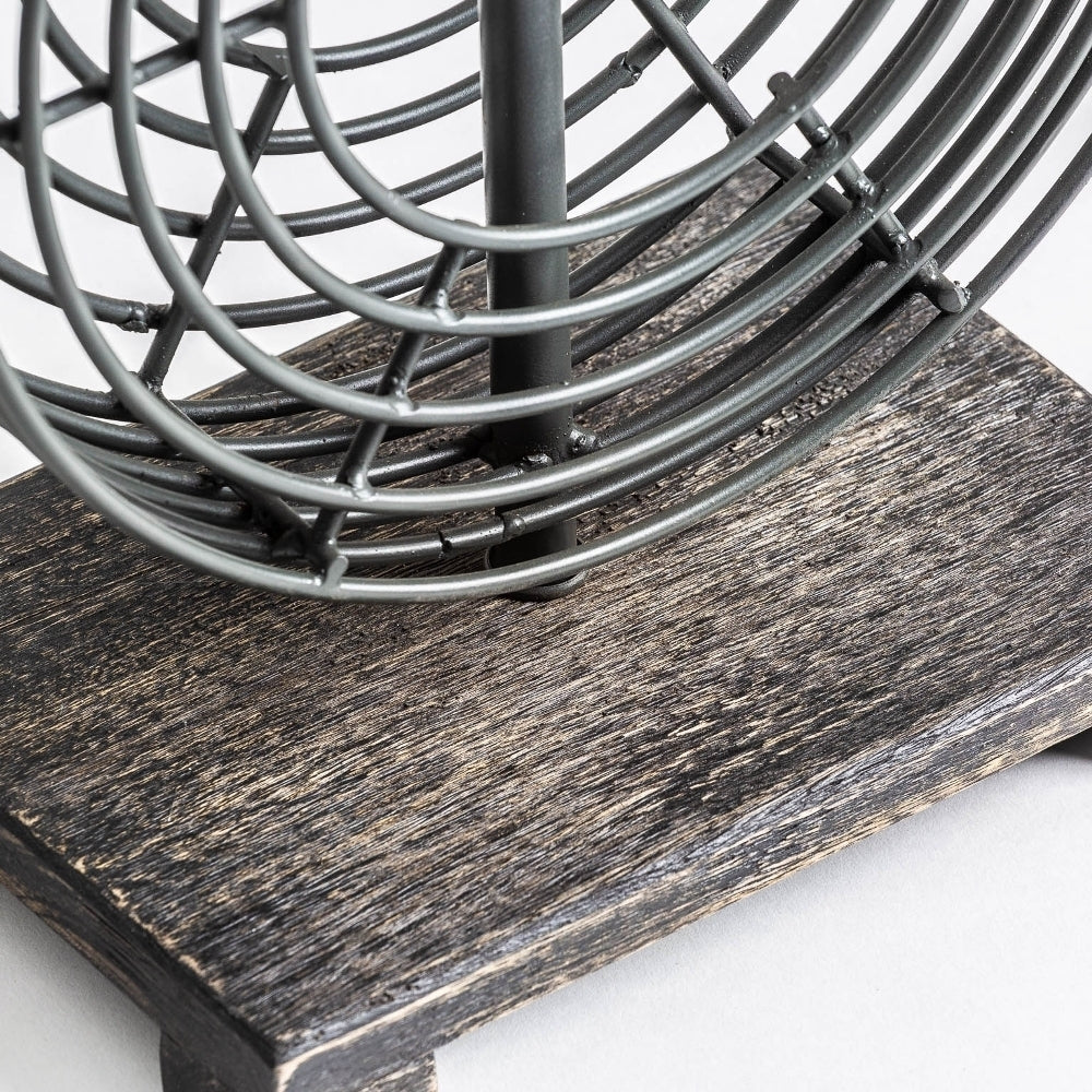 Lampada da tavolo provenzale ferro