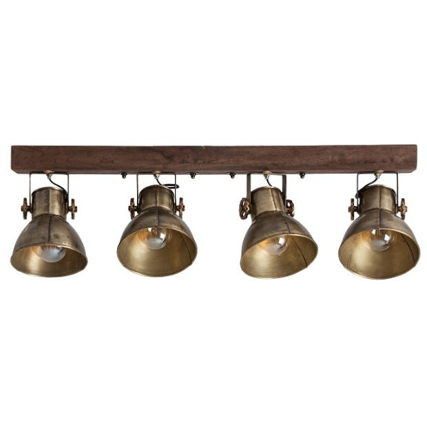 Lampadario vintage industrial