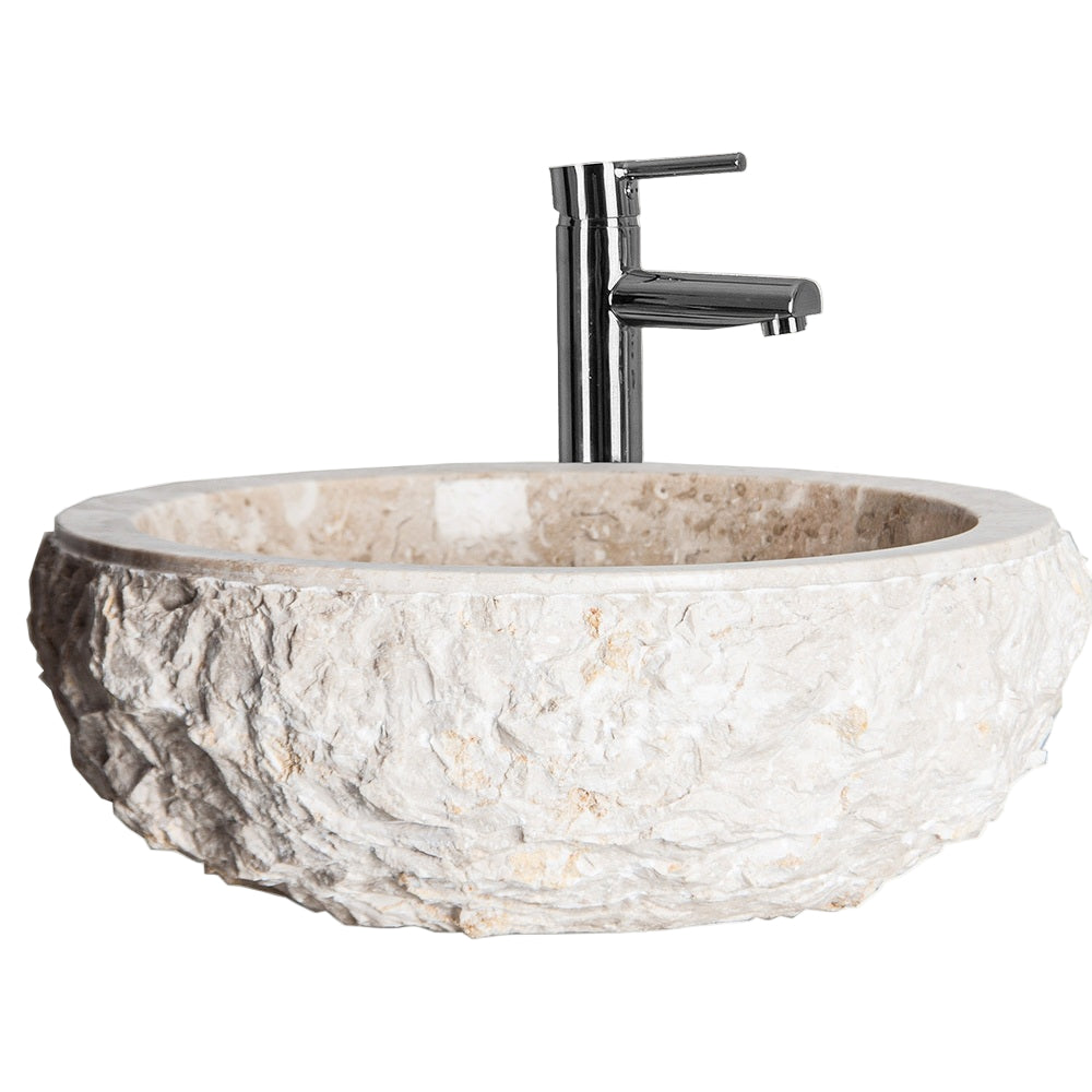 Lavabo di design in marmo per bagno di lusso