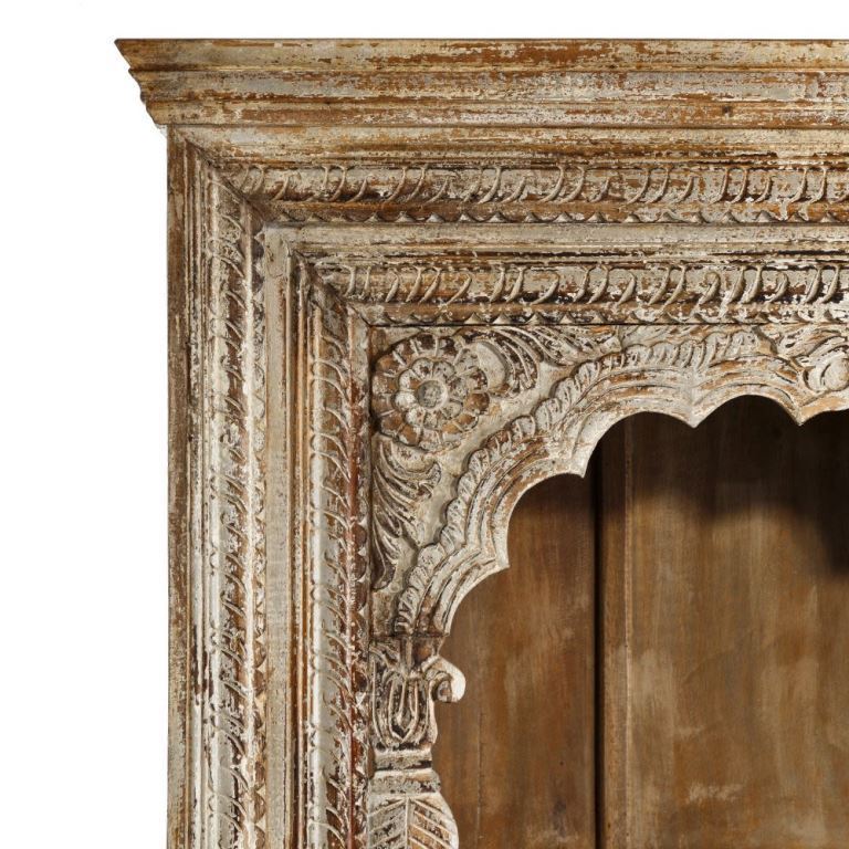 Libreria orientale shabby naturale