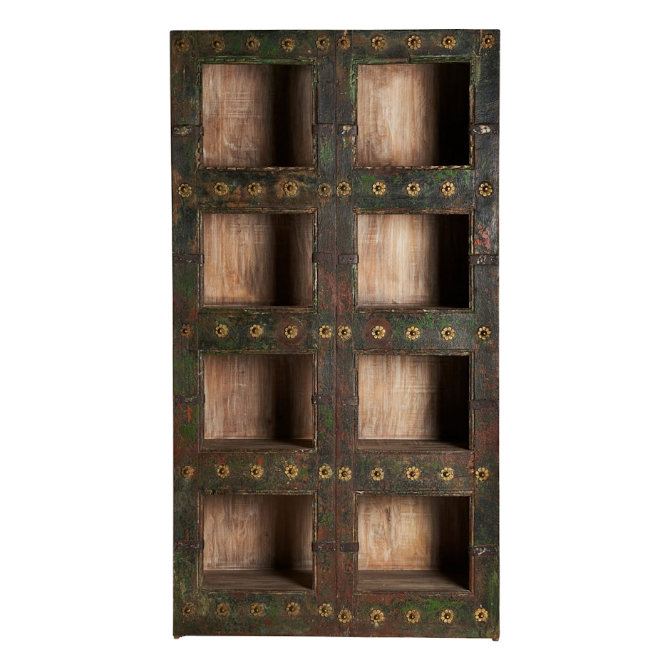 Libreria orientale teak anticato