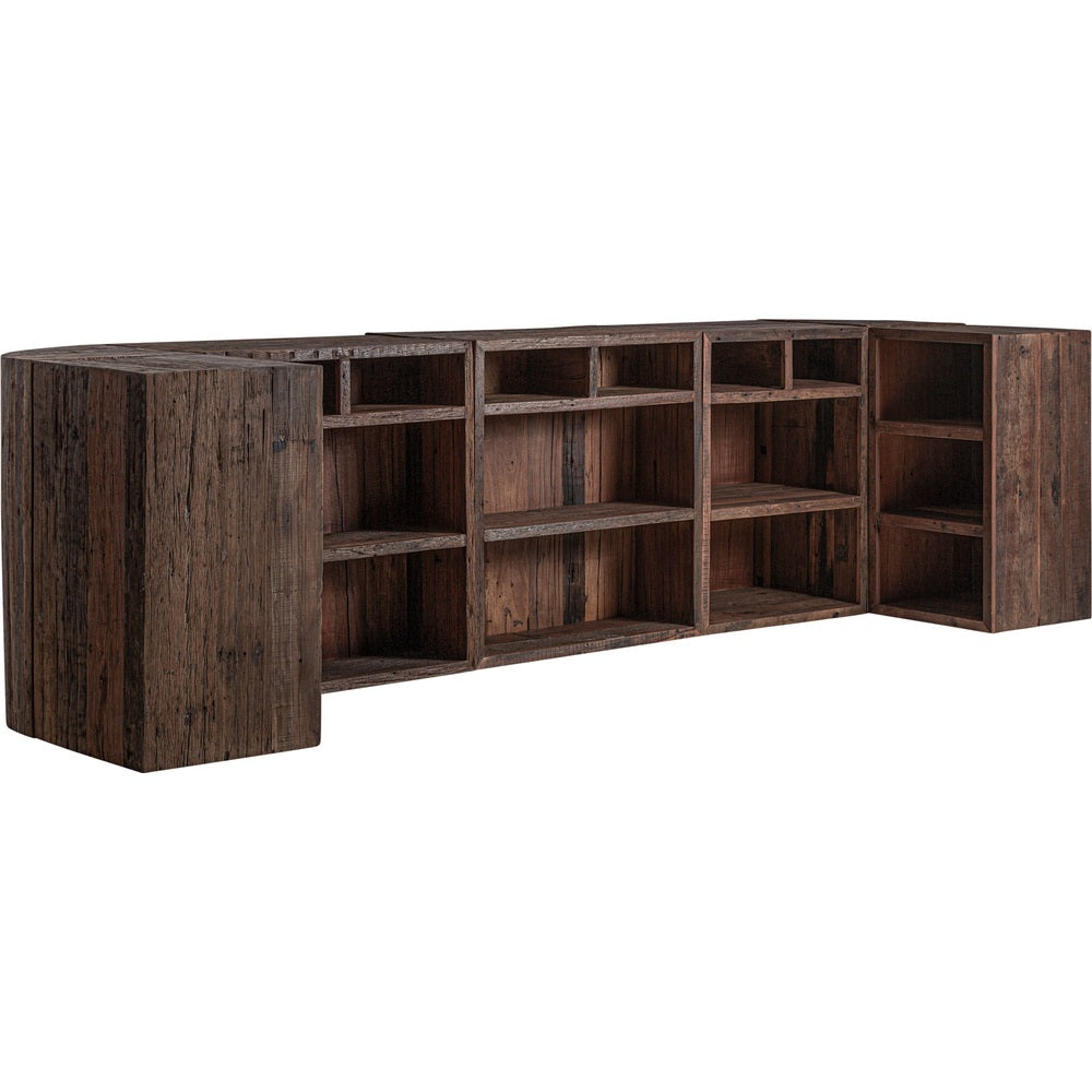 Modulo Componibile Bar con Ripiani Aperti - Industrial Country