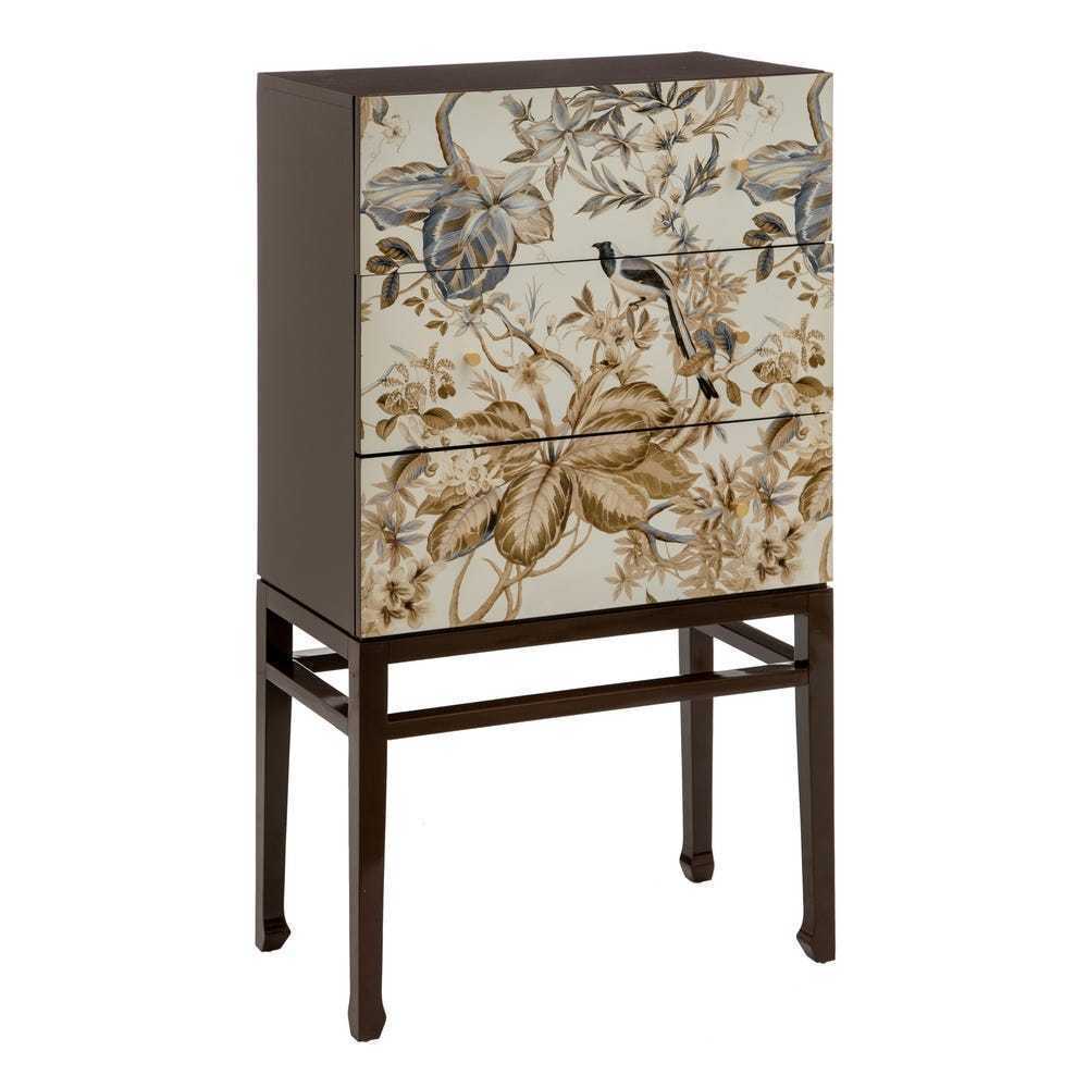 Armadio barocco floreale chic