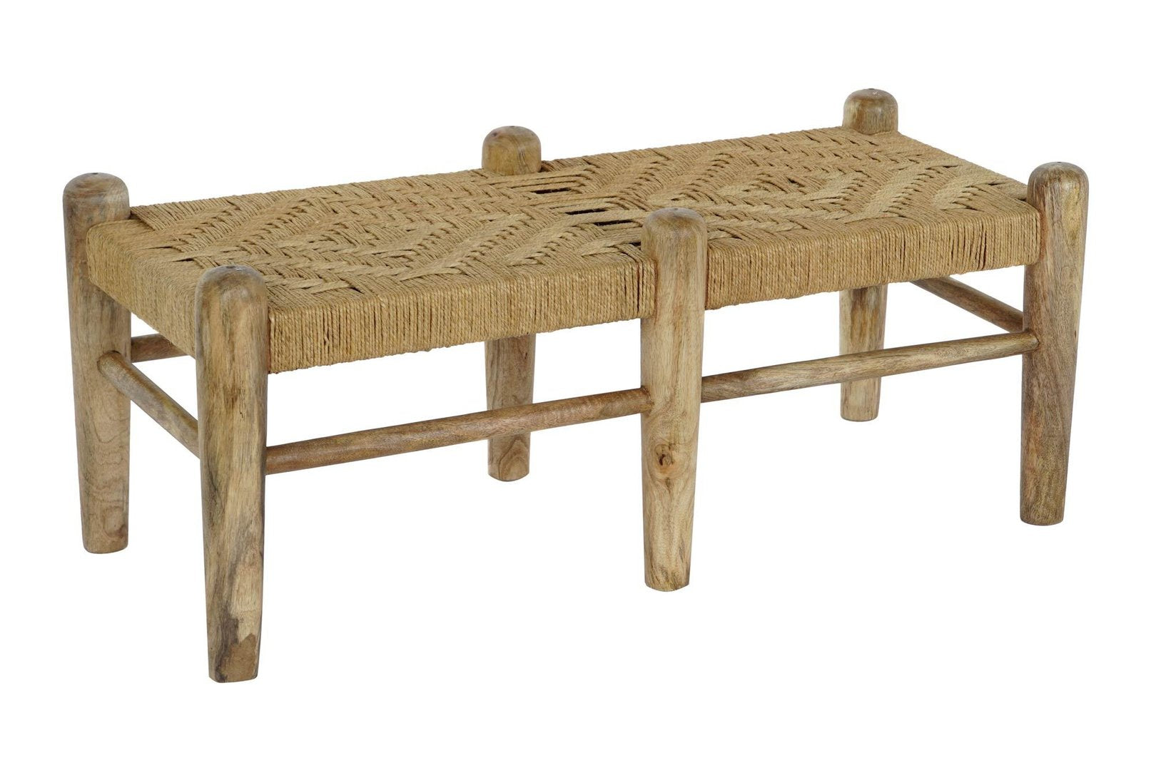 Panca rustica corda boho chic