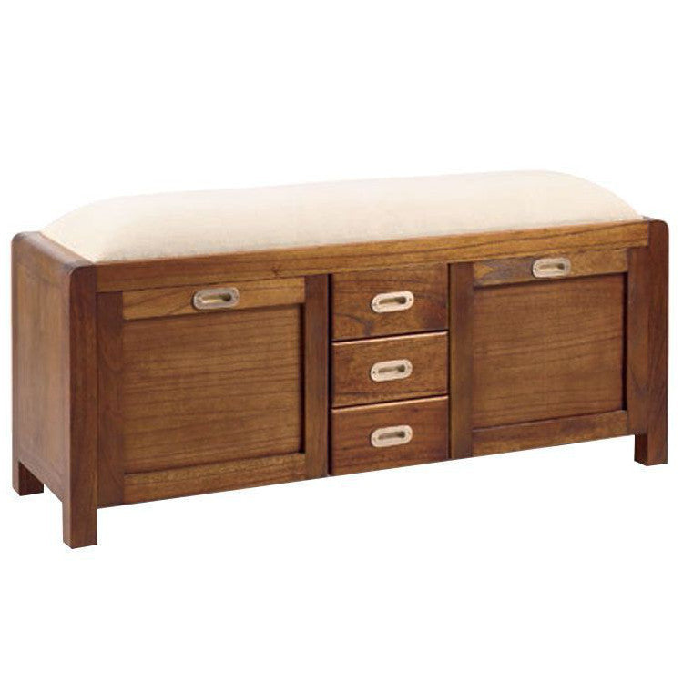 Panca scarpiera classica coloniale