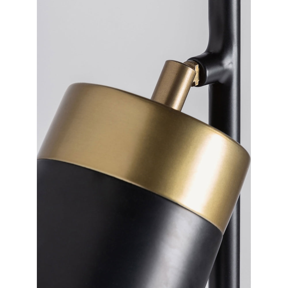 Piantana fiori Art decò nero oro