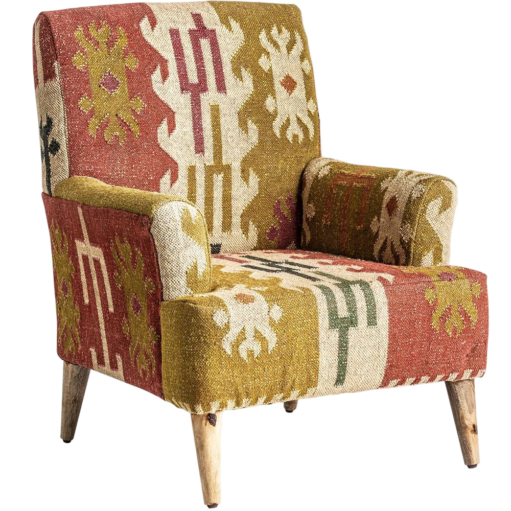 Poltrona etnica ideale per soggiorno chic