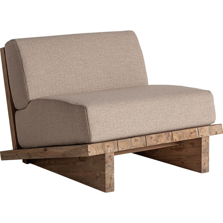 Poltrona in teak riciclato outdoor design