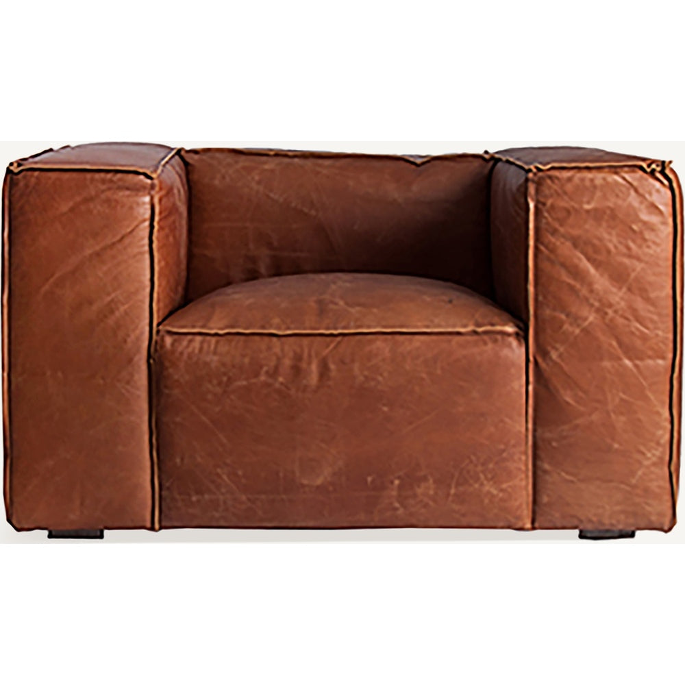 Poltrona in Pelle Cuoio