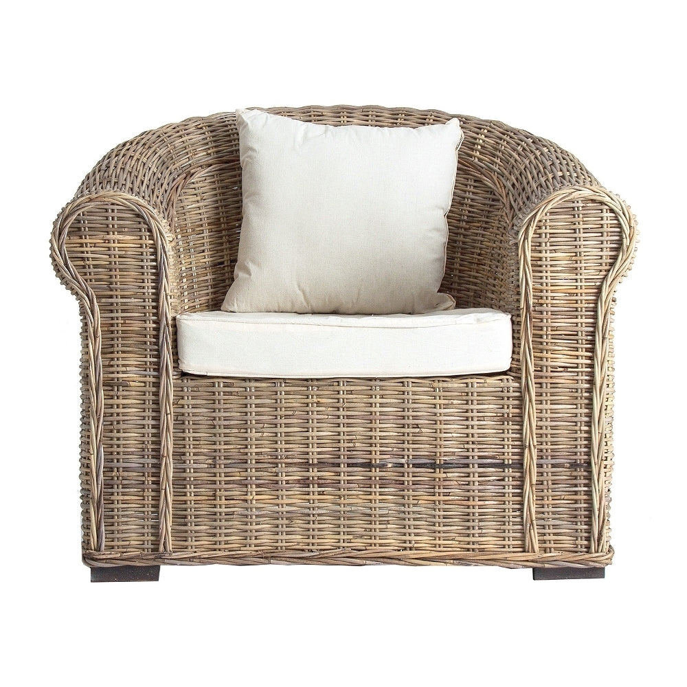 Poltrona giardino rattan