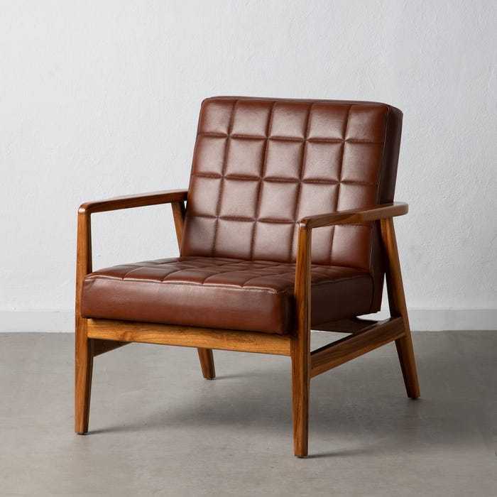 Poltrona vintage in legno