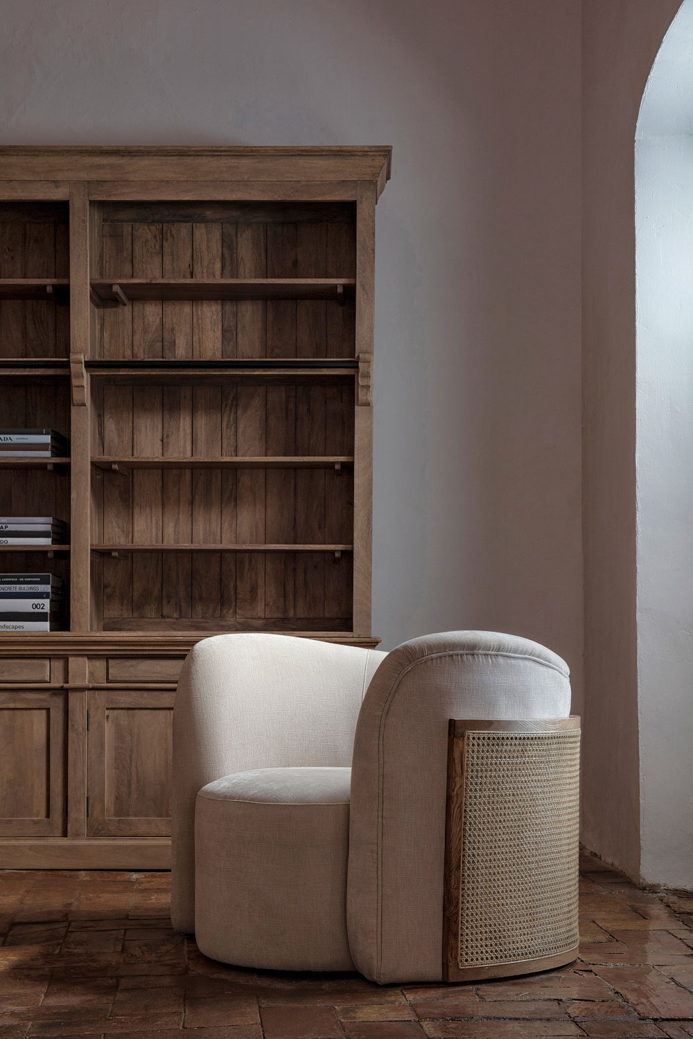 Poltrona paglia vienna coloniale