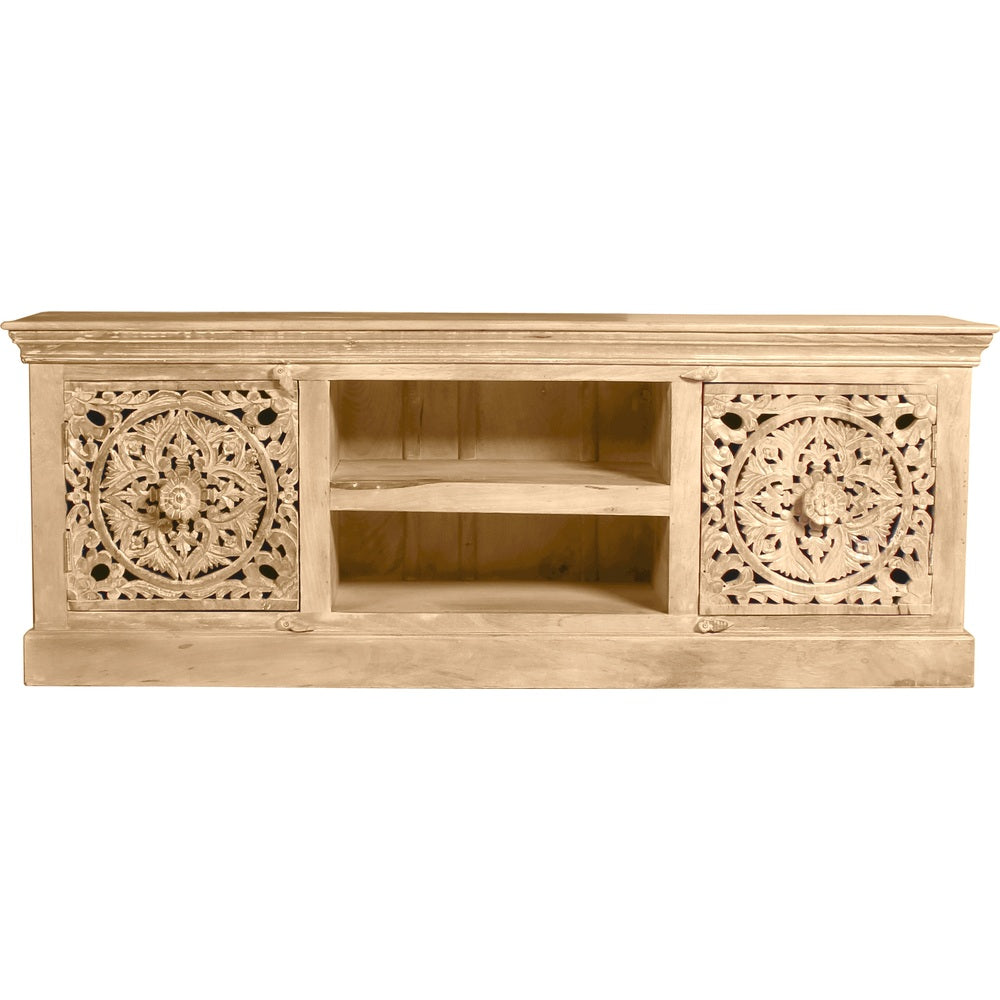 Mobile TV etnico chic per salotti orientali e ambienti di lusso