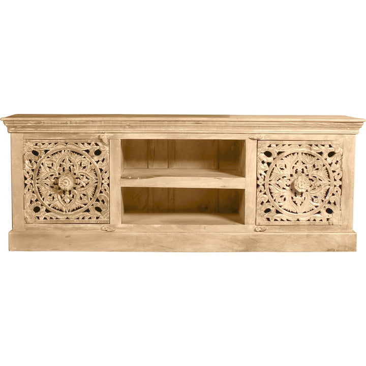 Mobile TV etnico chic per salotti orientali e ambienti di lusso