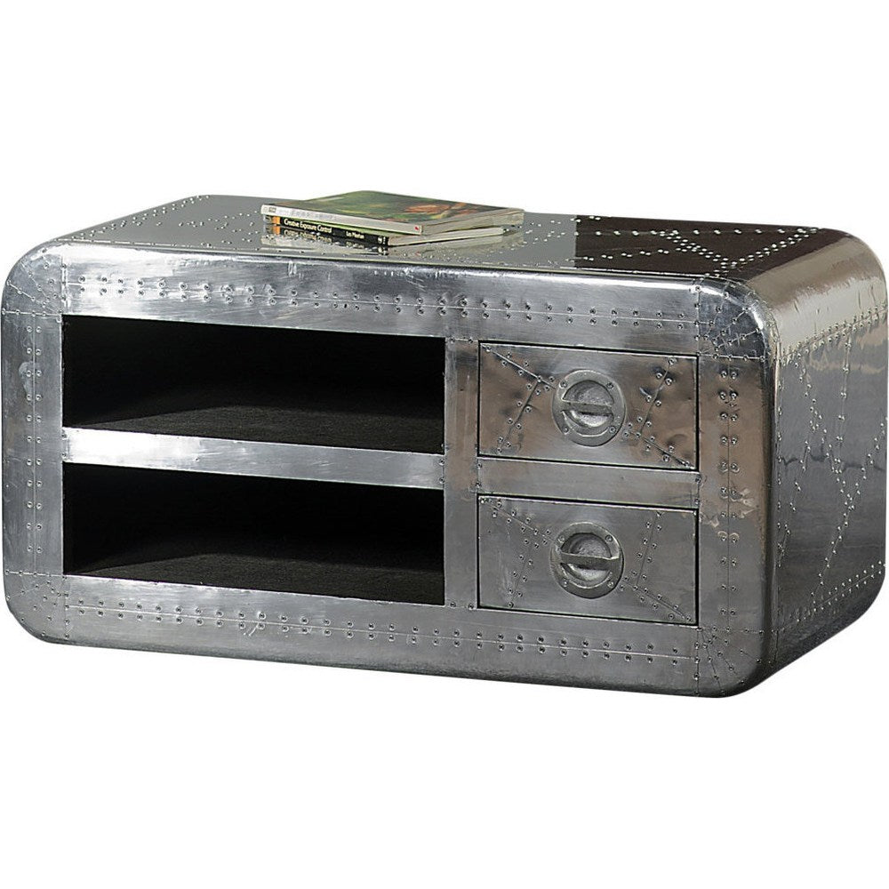 Mobile TV vintage industrial chic per salotti moderni