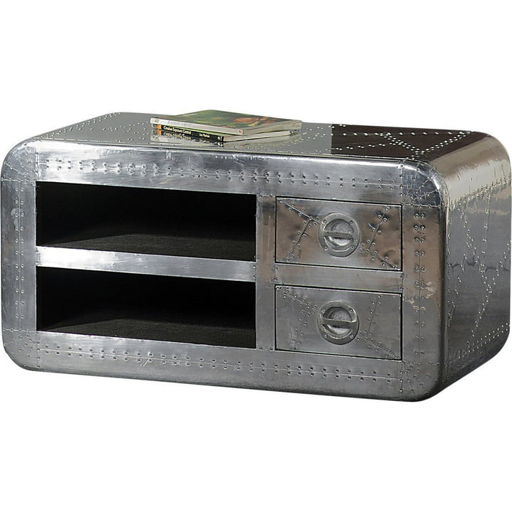 Mobile TV vintage industrial chic per salotti moderni