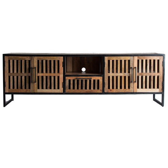 Porta tv oriental chic naturale