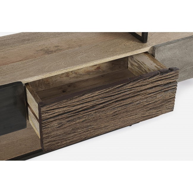 Porta tv moderno industrial