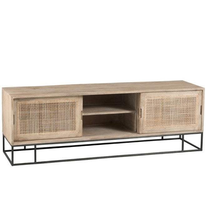 Porta tv naturale boho chic