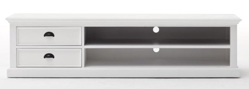 Porta tv provenzale bianco 180