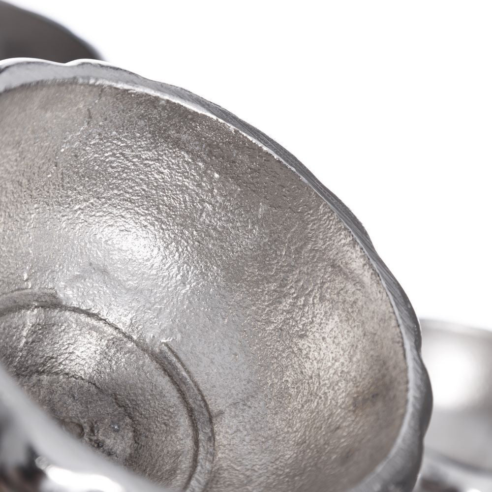 Portacandela in alluminio