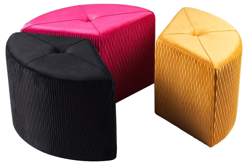 Pouf componibile 3 colori