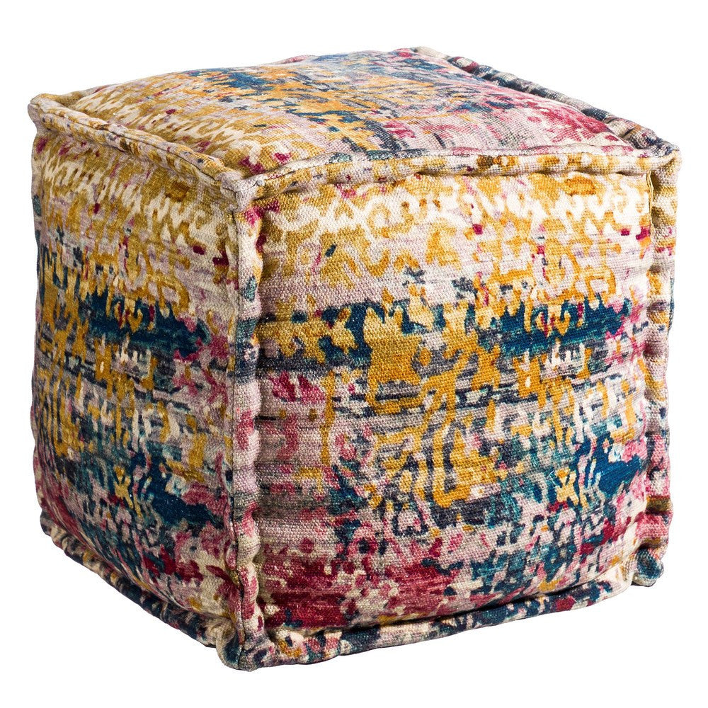 Pouff etnico mutlicolor