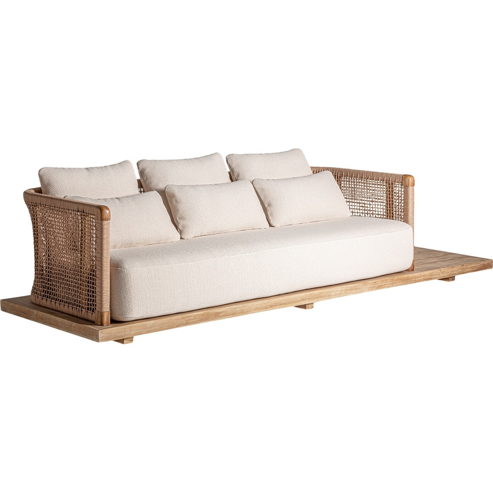 Divano design tropicale chic