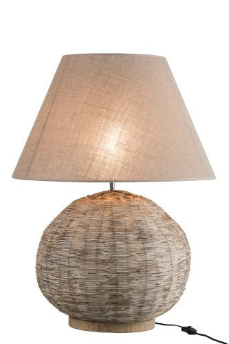 Lampada da tavolo bamboo