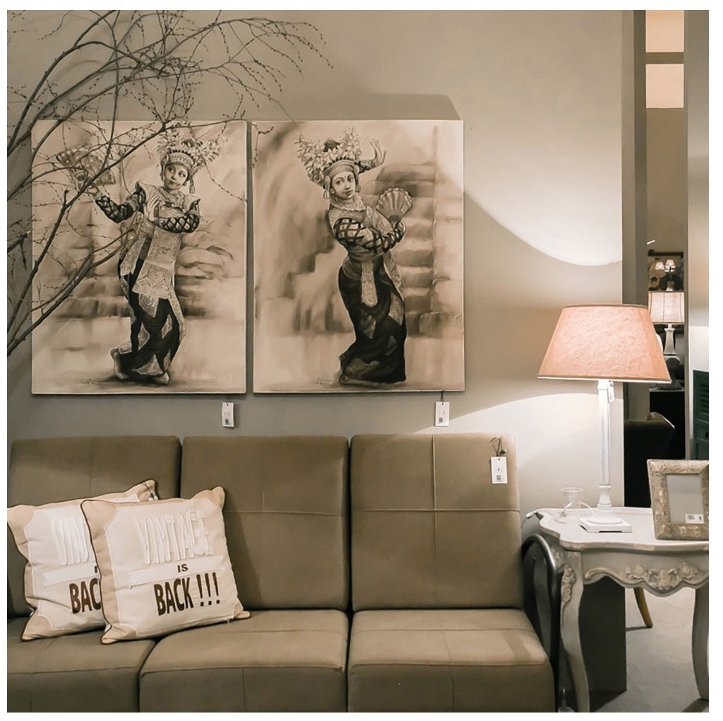 Quadro donna balinese orientale