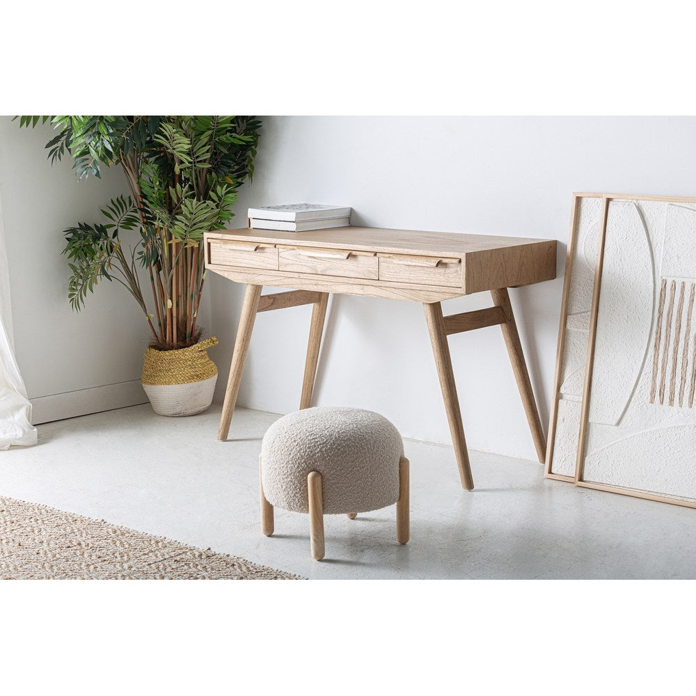 Scrittoio vintage legno naturale