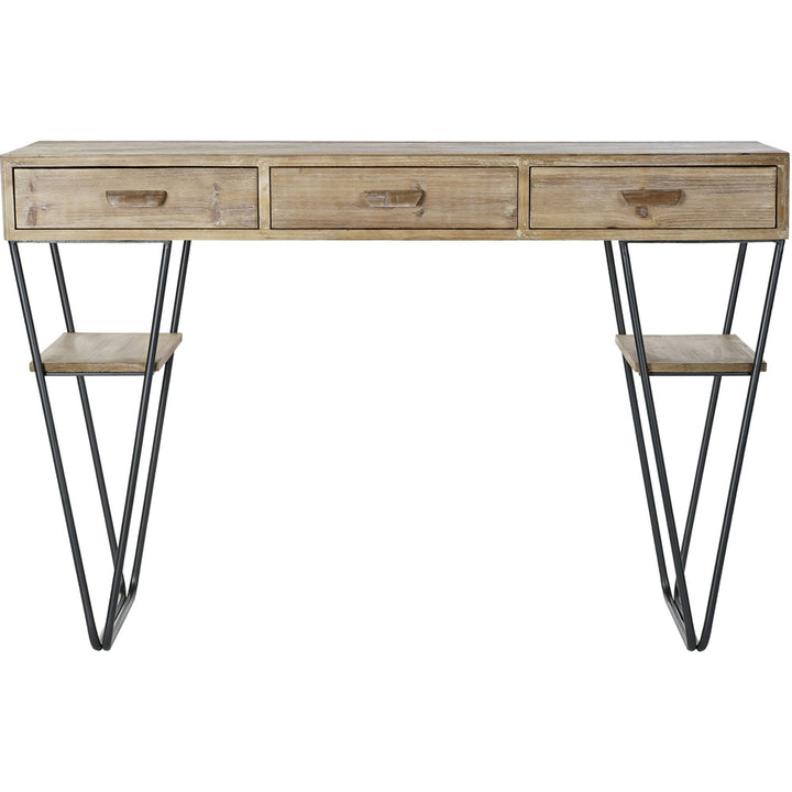 Consolle industrial chic per ingressi e soggiorni moderni