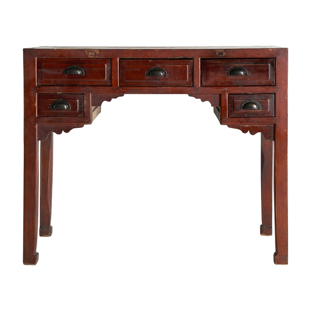 Scrivania orientale legno massello