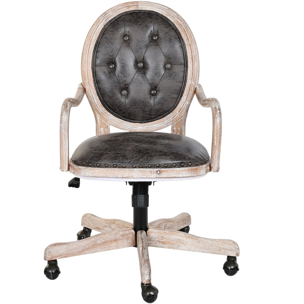 Sedia da studio elegante in stile vintage per ambienti professionali