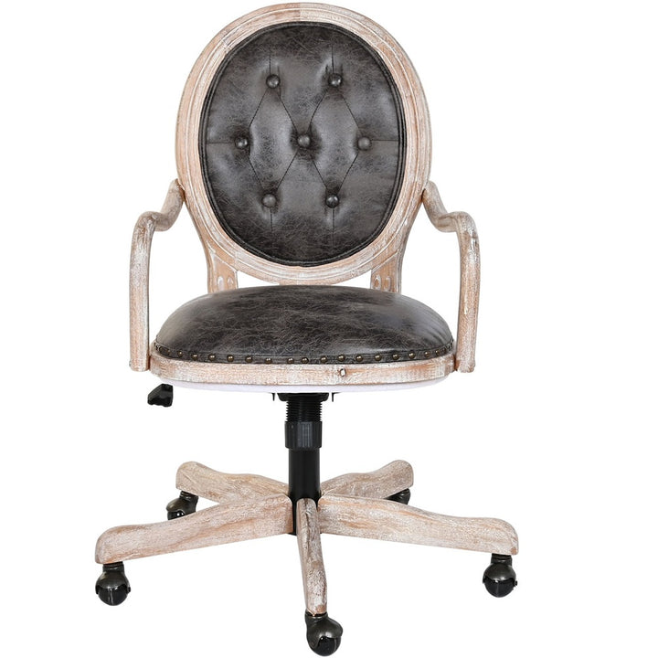 Sedia da studio elegante in stile vintage per ambienti professionali