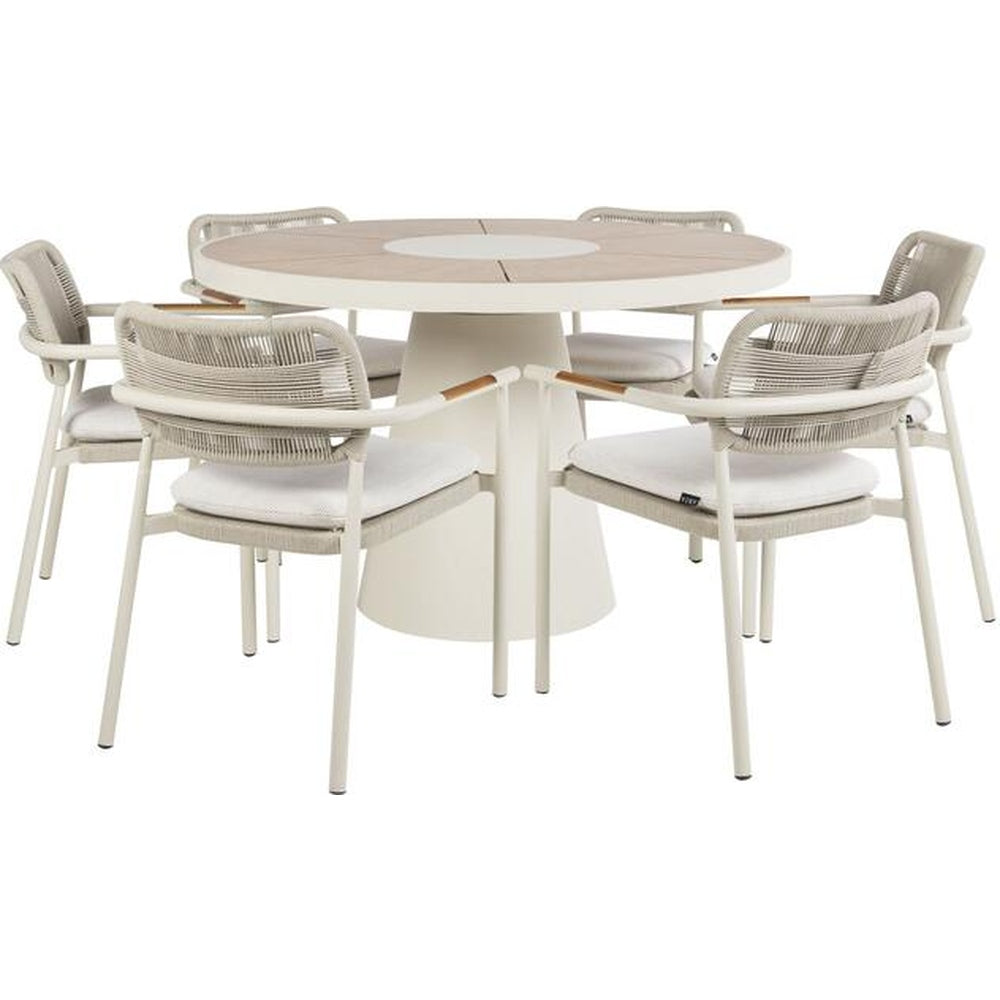 Sedia outdoor design lusso alluminio Zenit