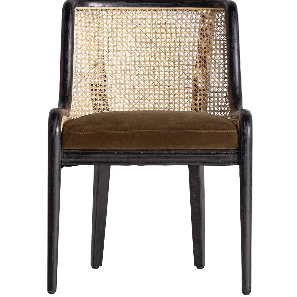 Sedia coloniale elegante per sala da pranzo o studio