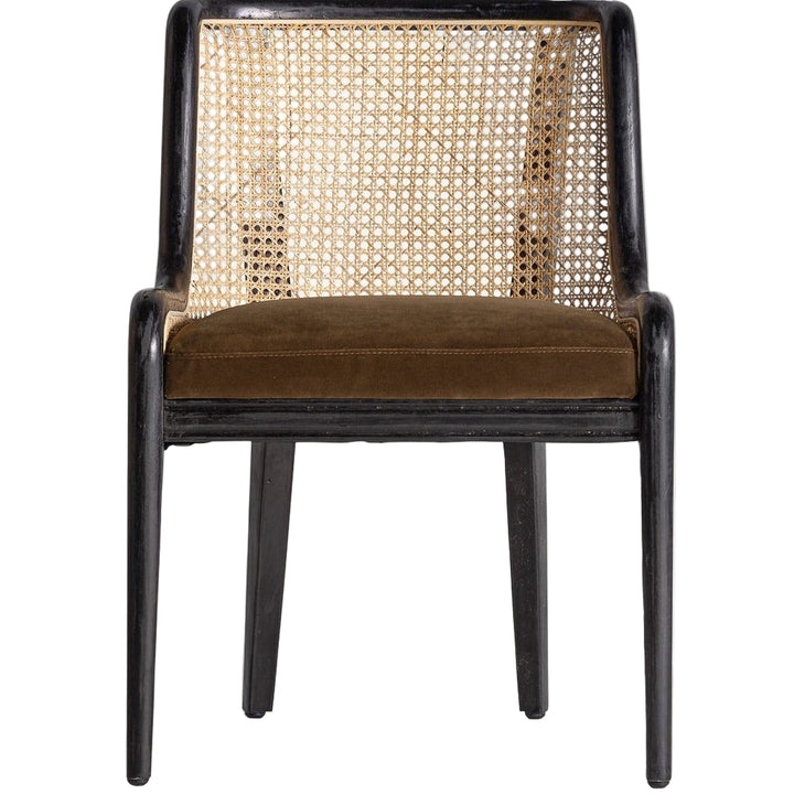 Sedia coloniale elegante per sala da pranzo o studio