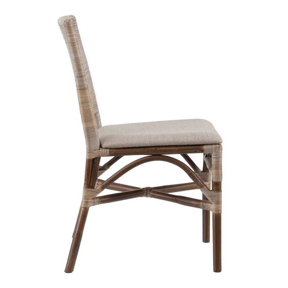 Sedia soggiorno coloniale