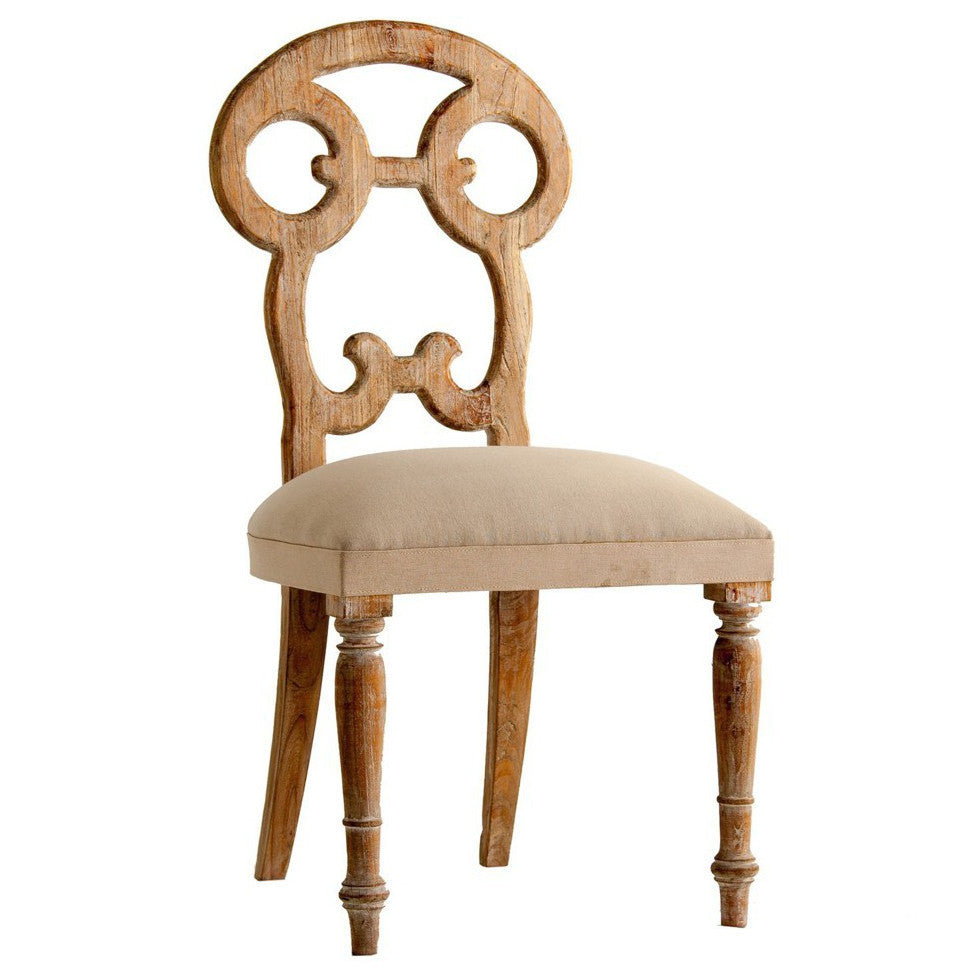 Sedia naturale decapata