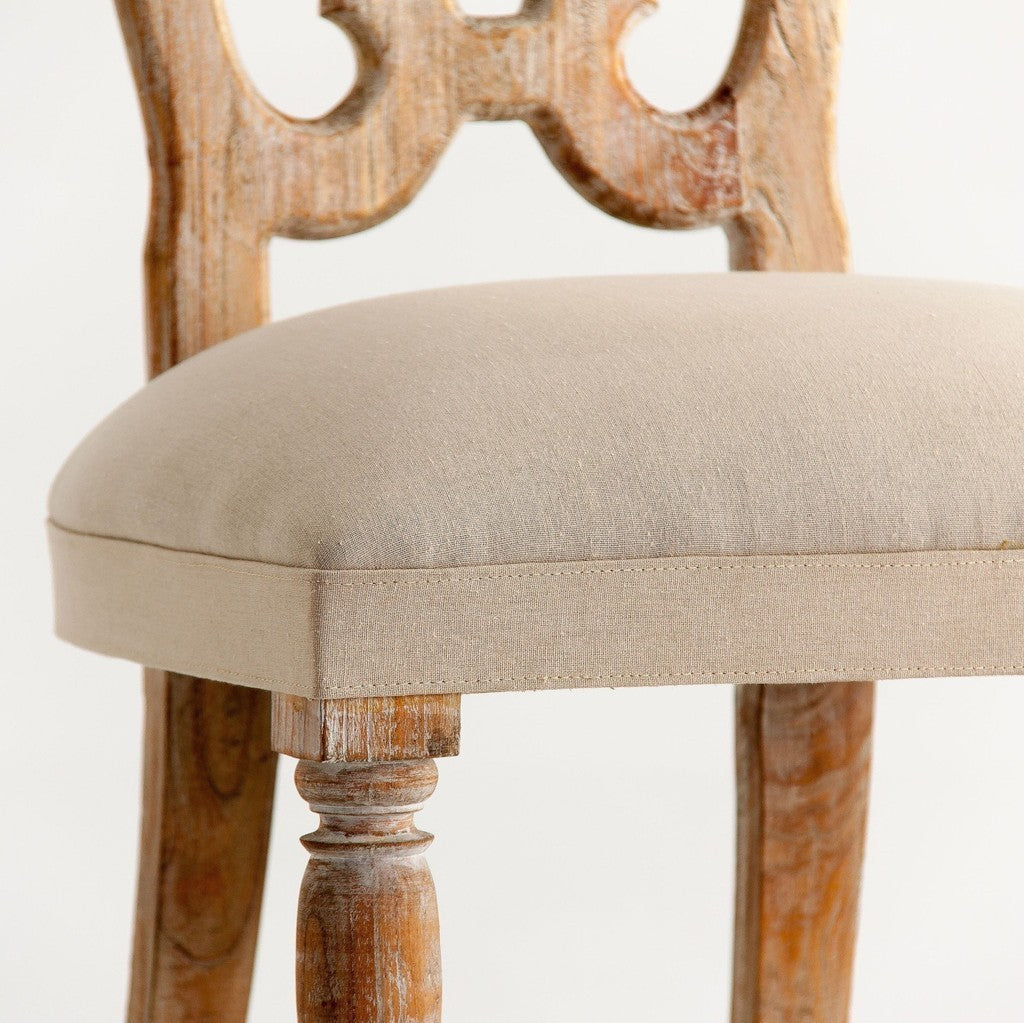 Sedia naturale decapata