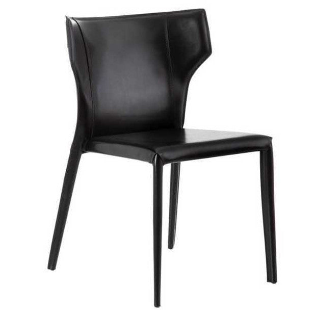 Sedia vintage design nera