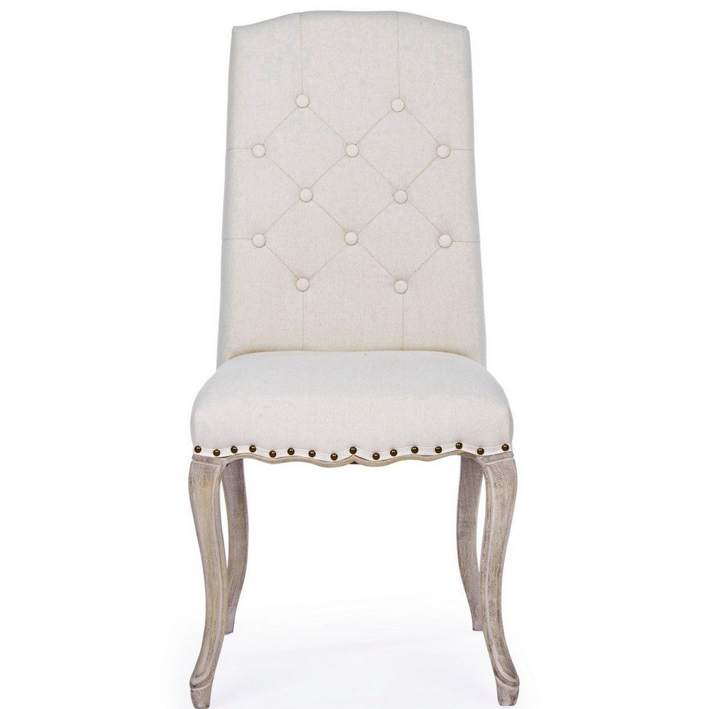 Sedia francese provenzale bianca