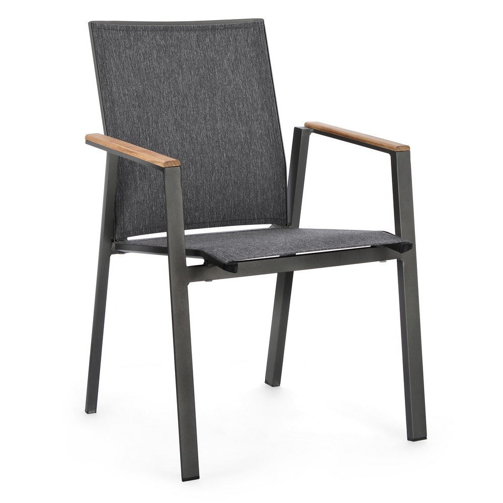 Sedia giardino living impilabile