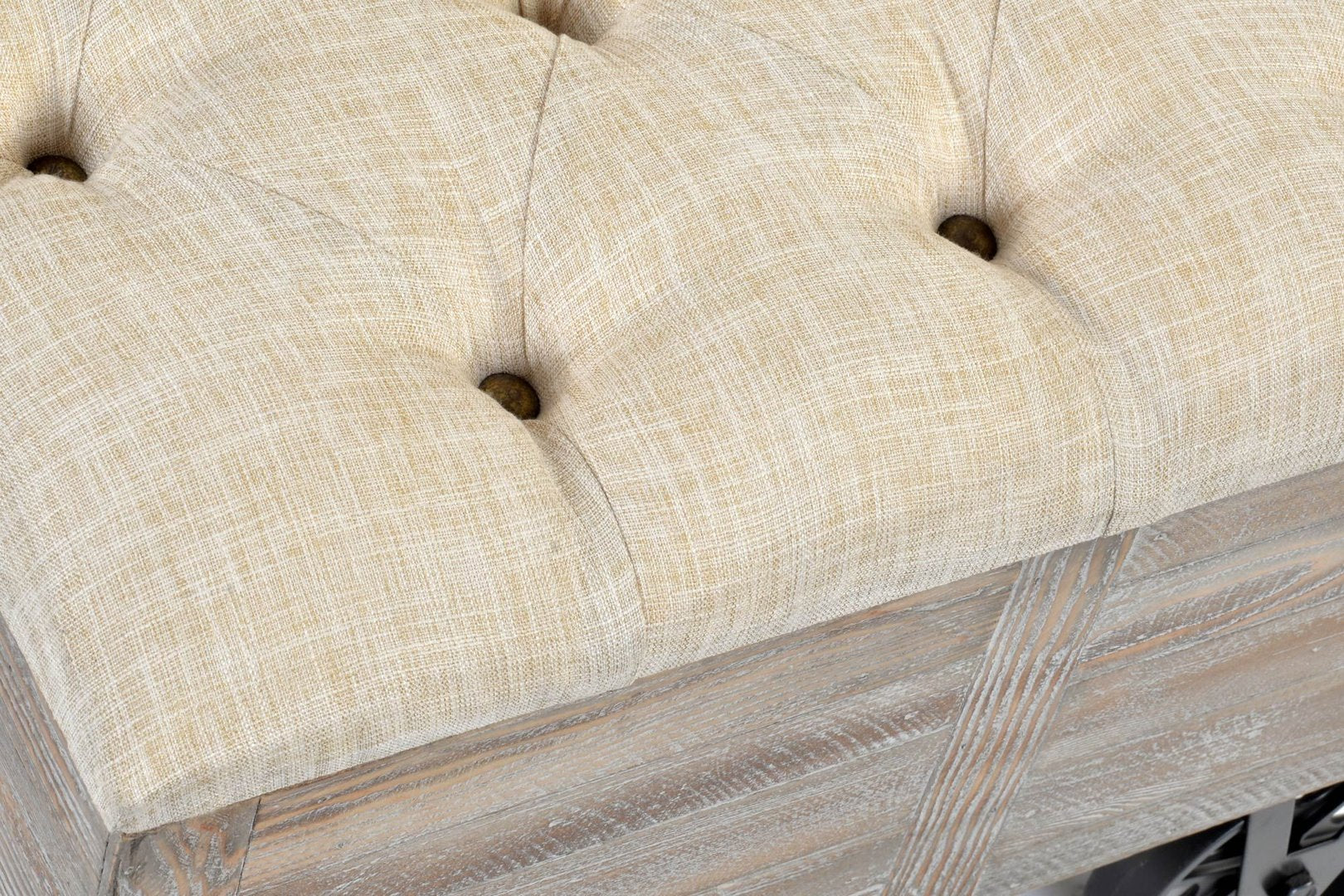 Cassapanca industrial con schienale